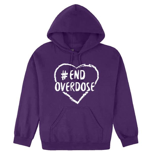 #ENDOVERDOSE HEART - Heavy Cotton Hood Thumbnail