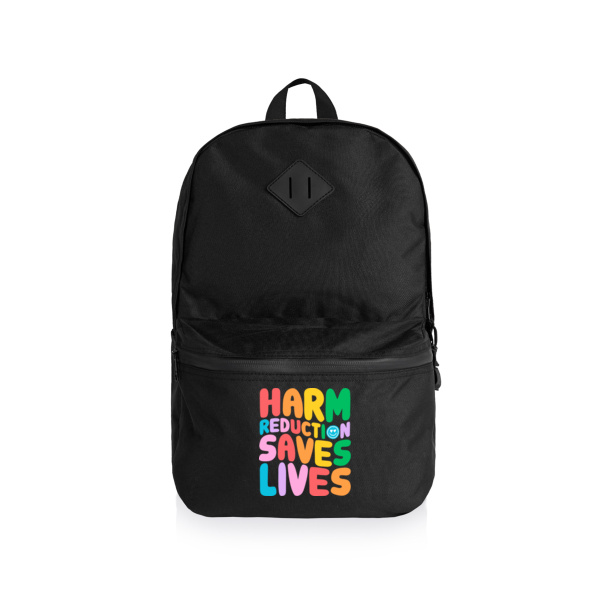HARM REDUCTION SAVES LIVES BACKPACK Thumbnail